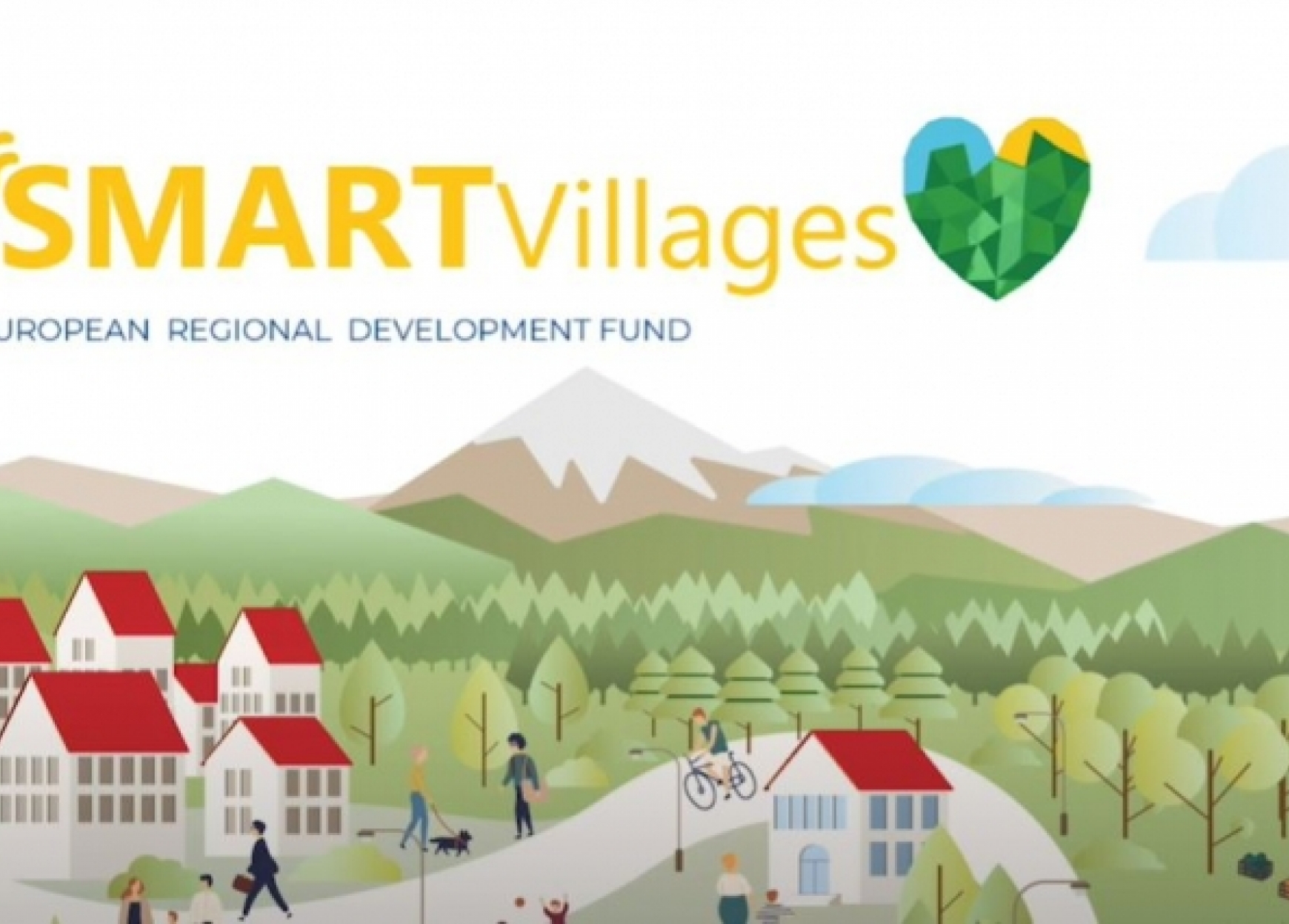 Smart villages : le numérique au service du dynamisme retrouvé des villages  de l'espace alpin | L'Europe s'engage en France, le portail des Fonds  européens