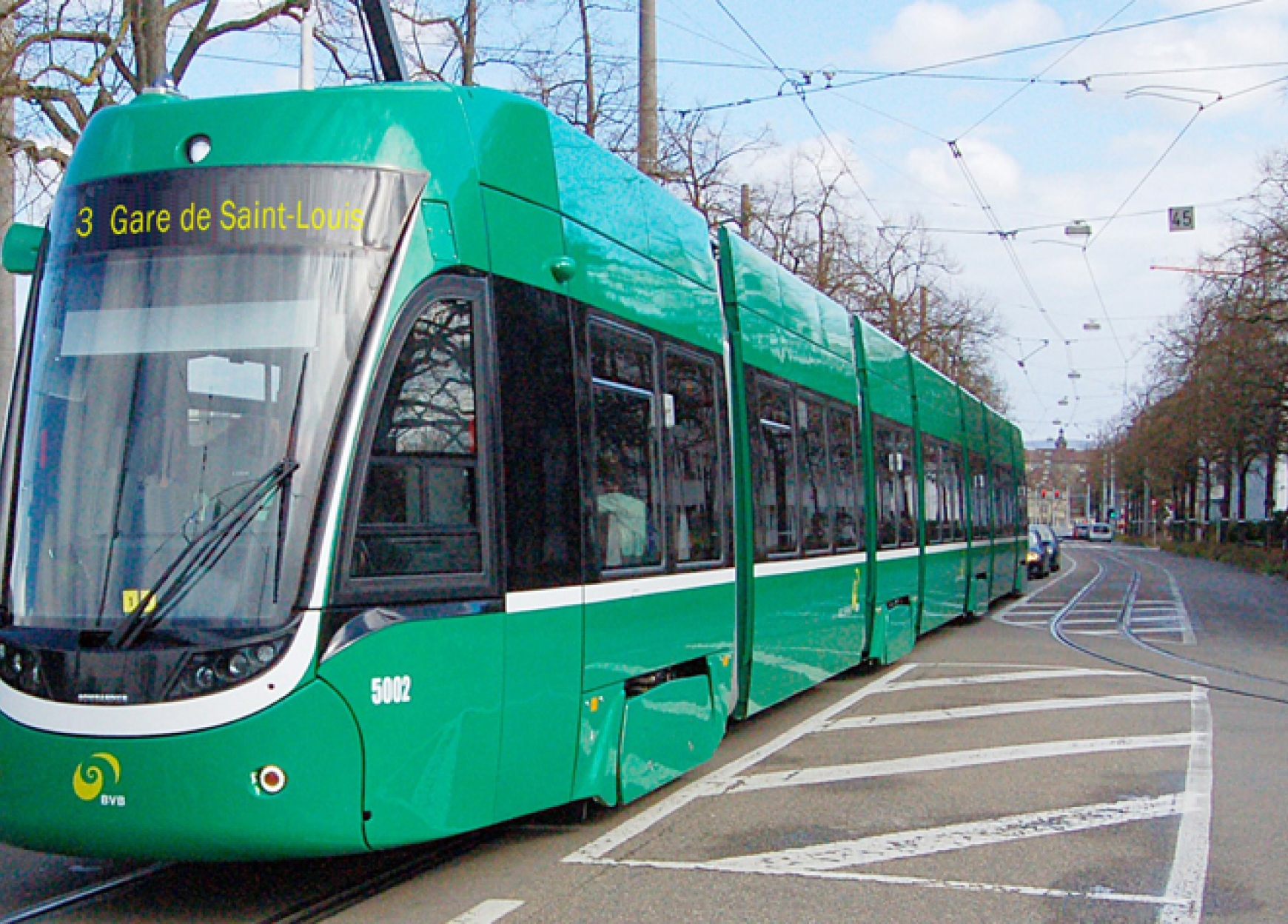 Tram 3 : Aménagement du pôle multimodal de la gare de Saint-Louis en Alsace  | L'Europe s'engage en France, le portail des Fonds européens